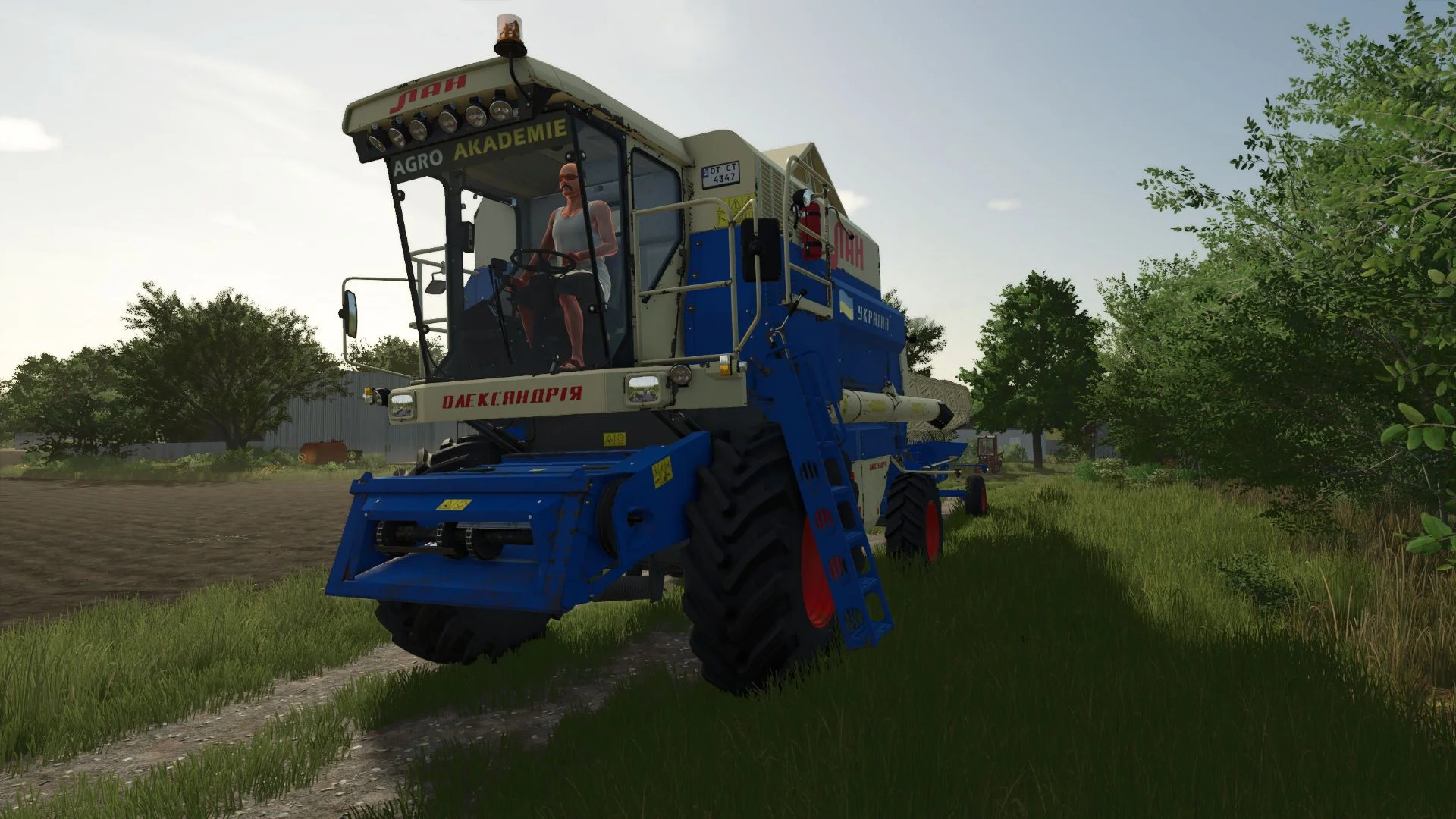 FS25 LAN-001 SL / Claas Dominator 108 SL V1.0 Harvesters Mod FS25 Mod Free Download