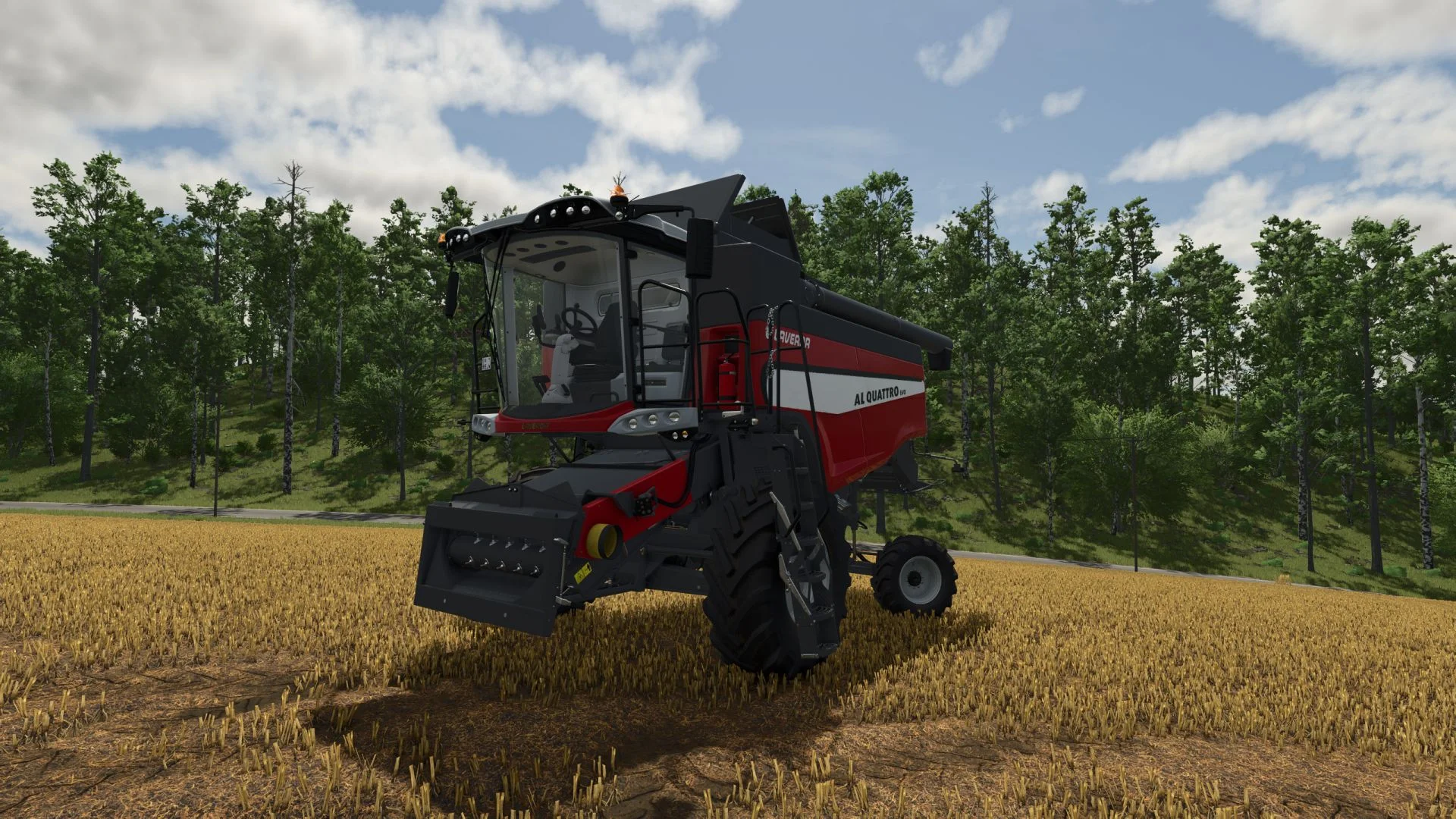FS25 Laverda AL Quattro Evo V1.1 Harvesters Mod FS25 Mod Free Download