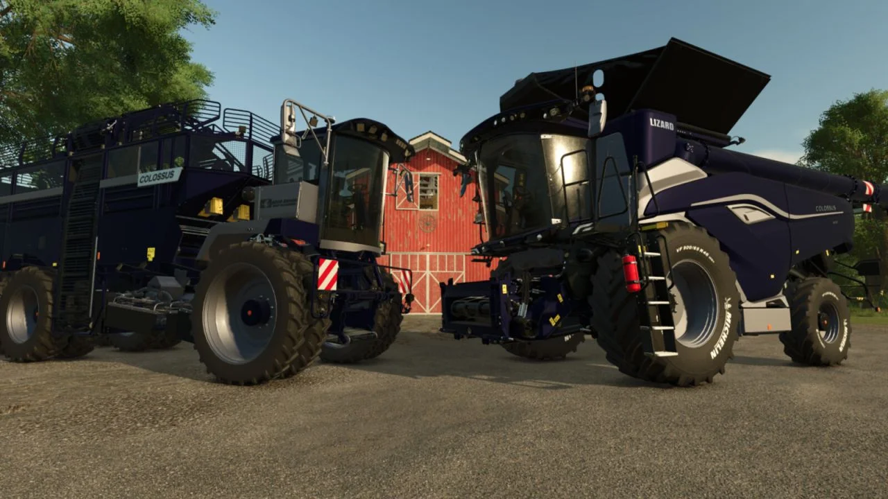 FS25 Lizard Colossus Pack V2.0 Harvesters Mod FS25 Mod Free Download
