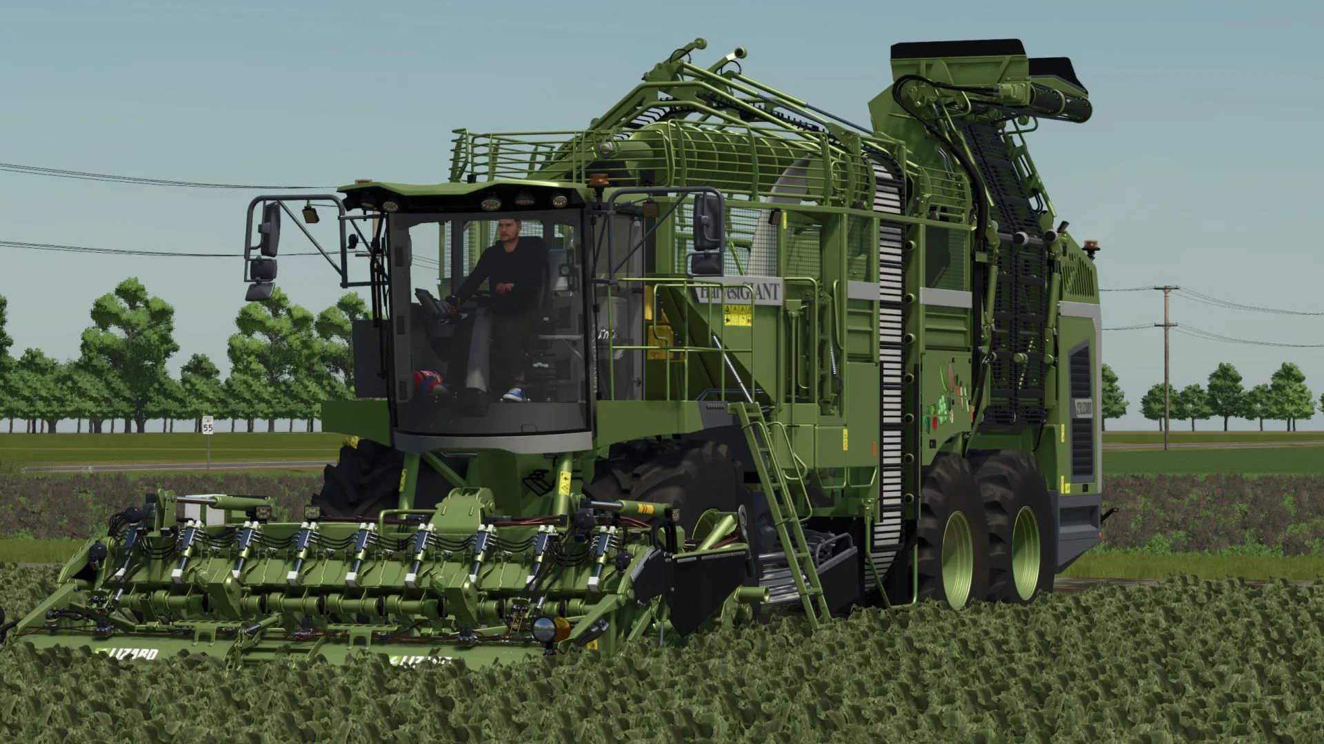 FS25 LIZARD HarvestGIANT BETA 2 v1.0 Harvesters Mod FS25 Mod Free Download