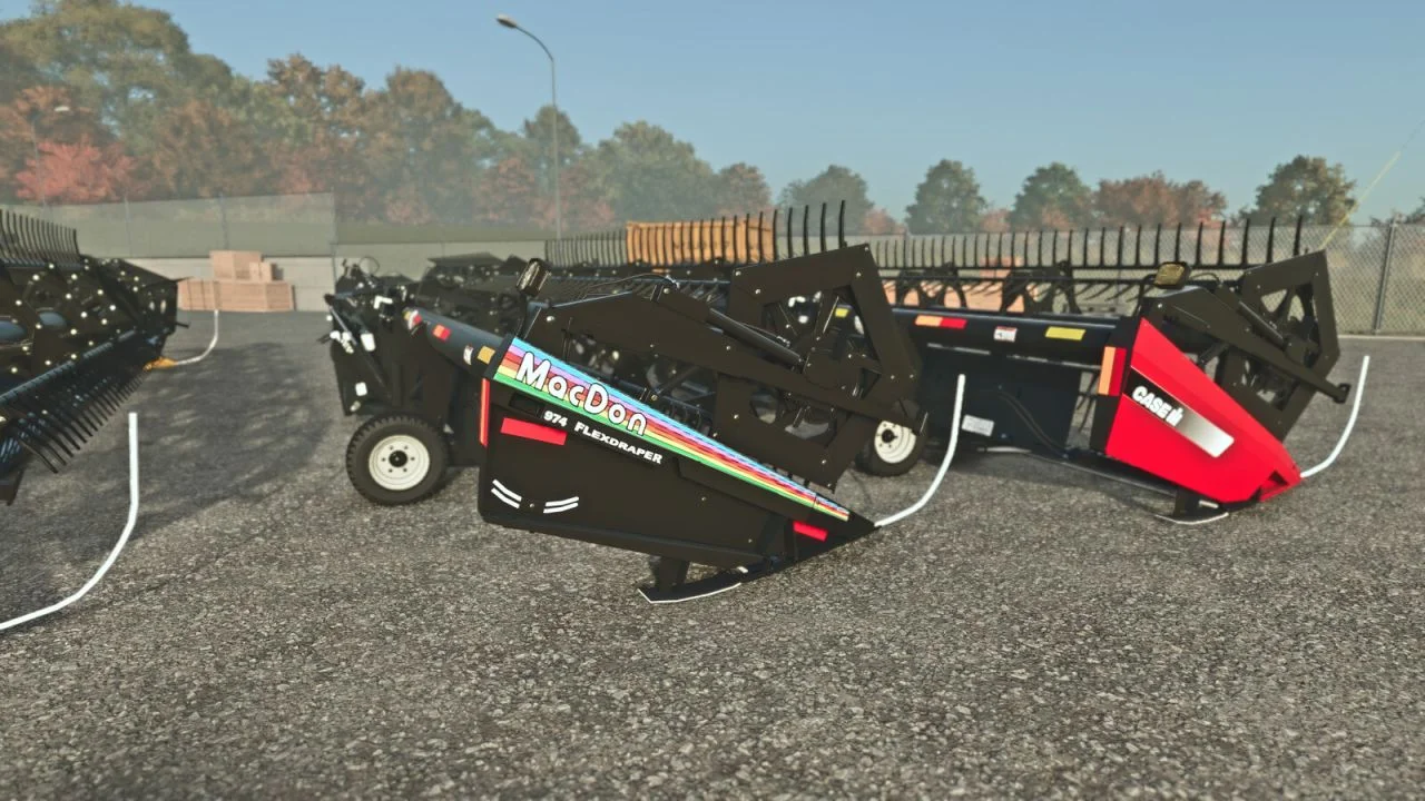 FS25 MacDon 974 Flex-Draper Series V1.0 Harvesters Mod FS25 Mod Free Download