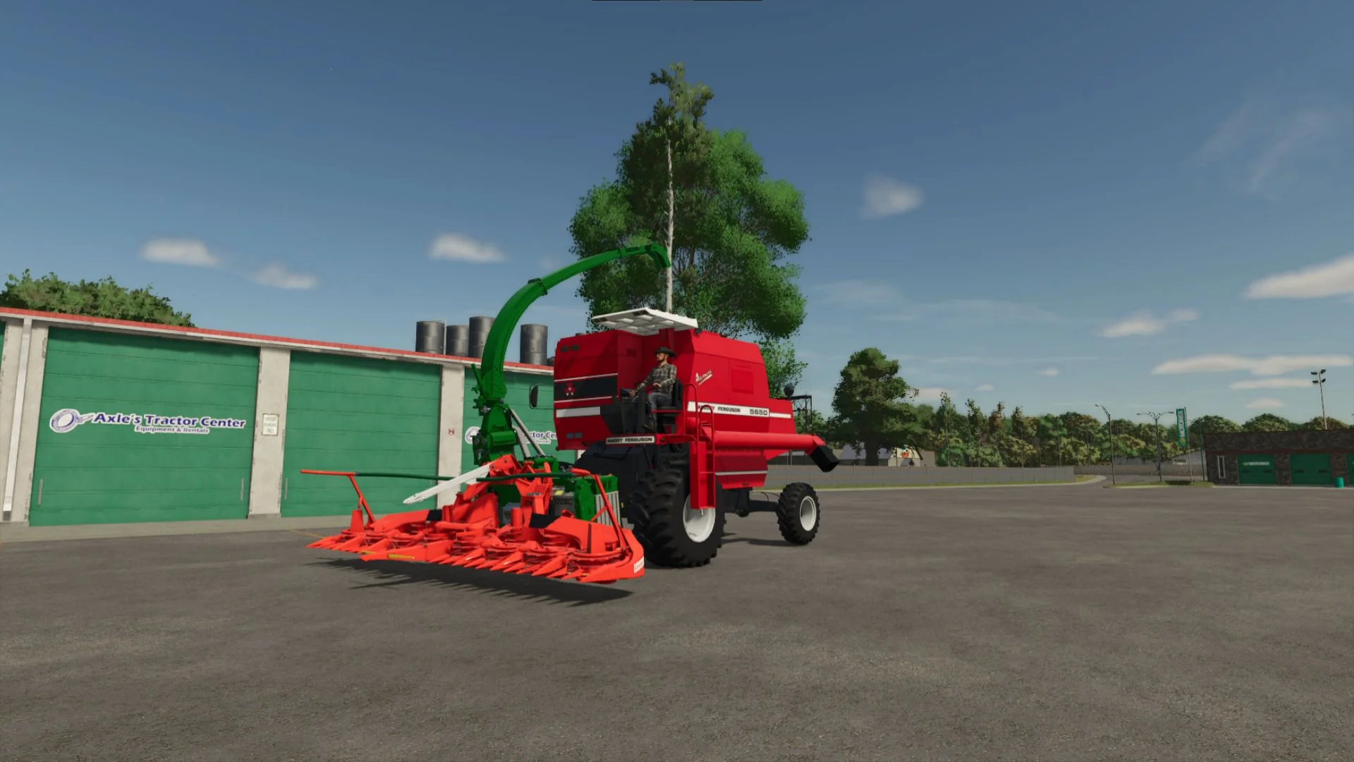 FS25 Massey Ferguson 5650 V1.1 Harvesters Mod FS25 Mod Free Download