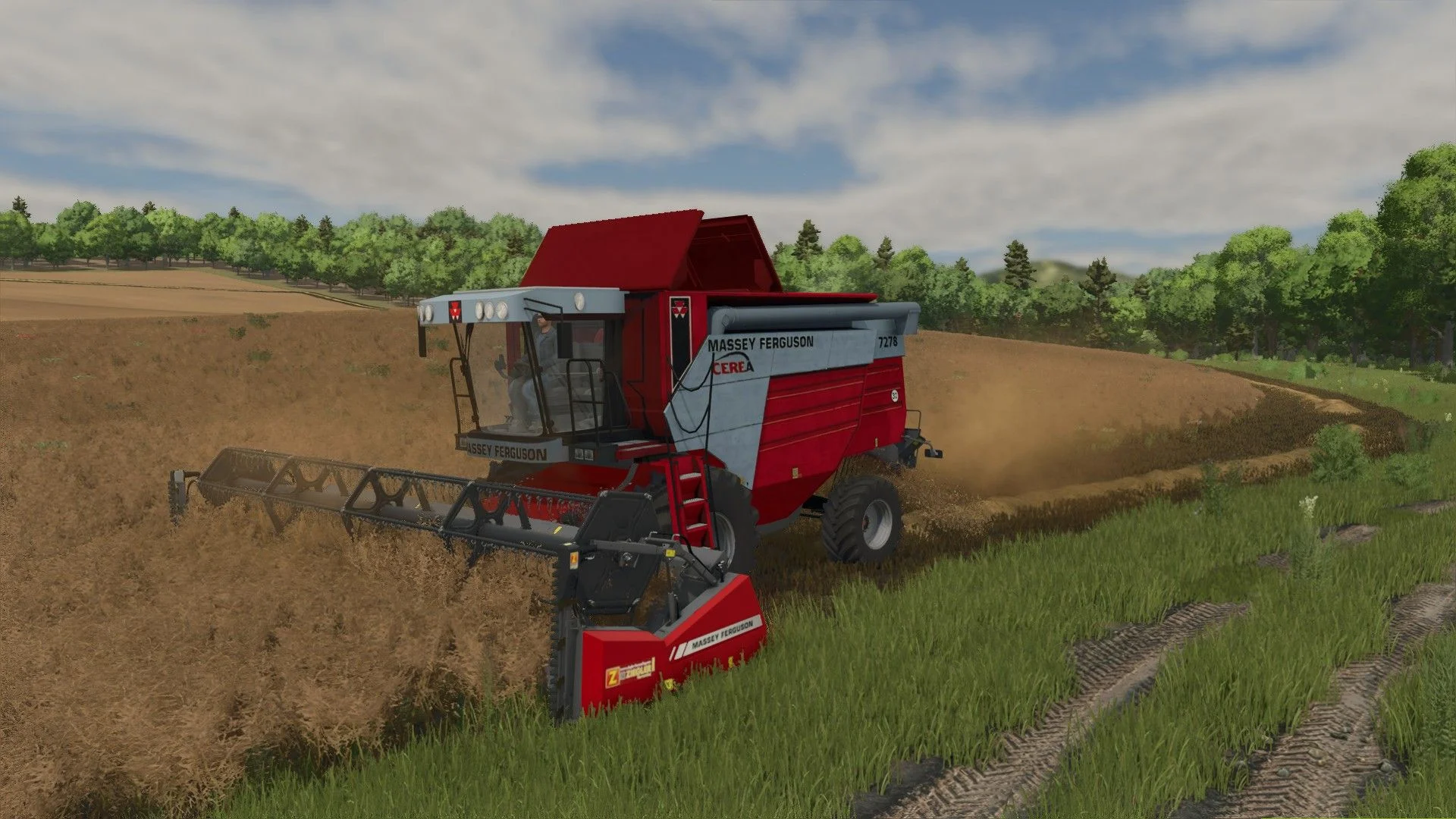 FS25 Massey Ferguson 7278 V1.2 Harvesters Mod FS25 Mod Free Download