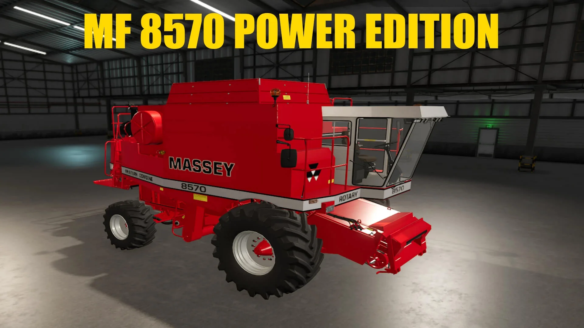 FS25 Massey Ferguson 8570 Power Edition v1.0 Harvesters Mod FS25 Mod Free Download