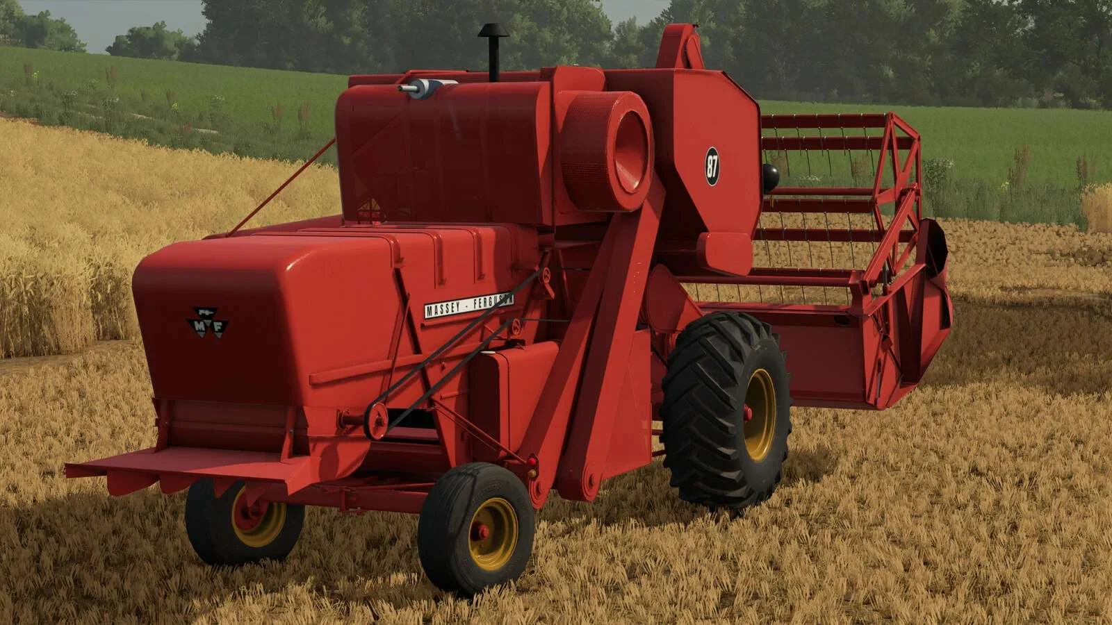 FS25 Massey Ferguson 87 v1.0 Harvesters Mod FS25 Mod Free Download