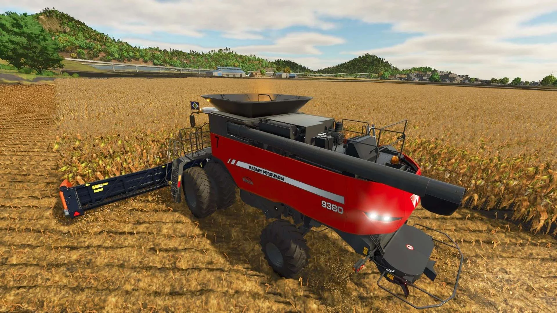 FS25 Massey Ferguson 9380 DELTA v3.3.2.2 Harvesters Mod FS25 Mod Free Download
