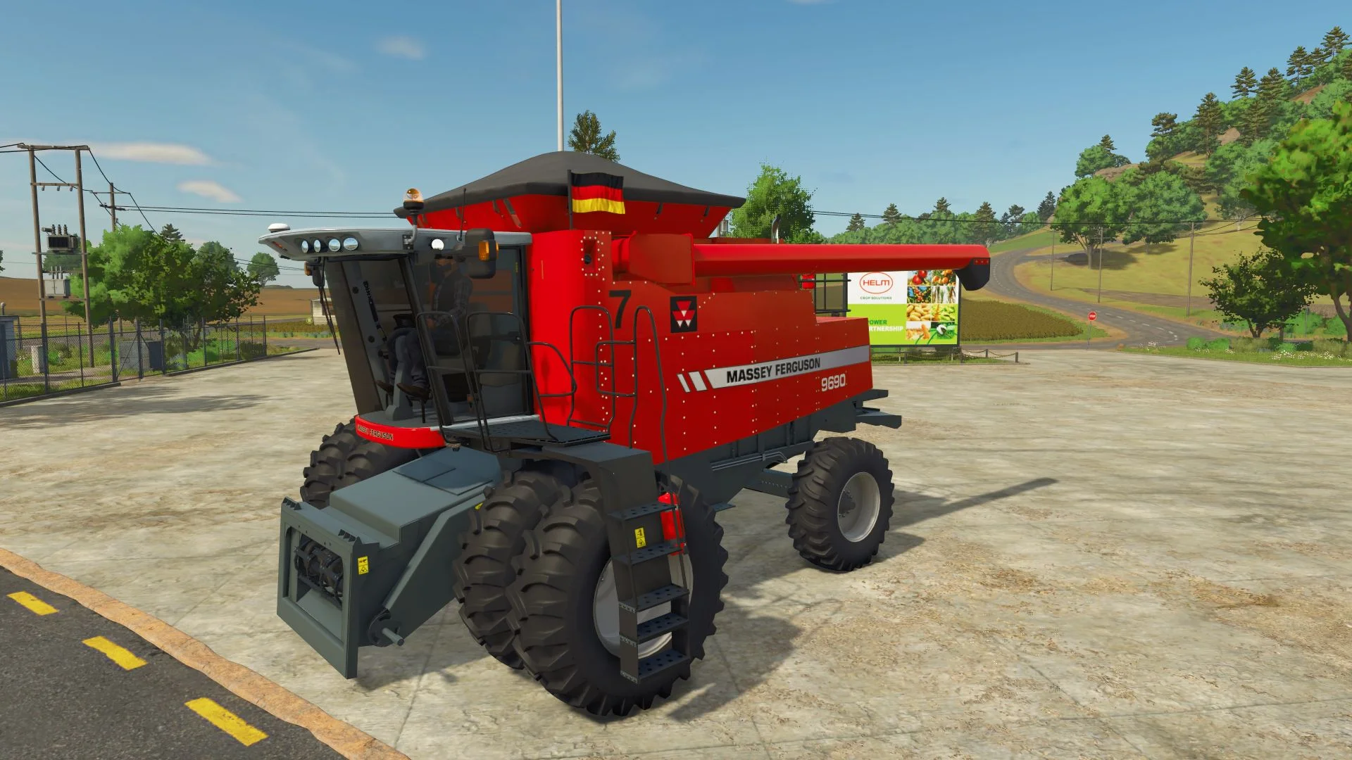 FS25 Massey Ferguson ATR Series V2.3.2.2 Harvesters Mod FS25 Mod Free Download