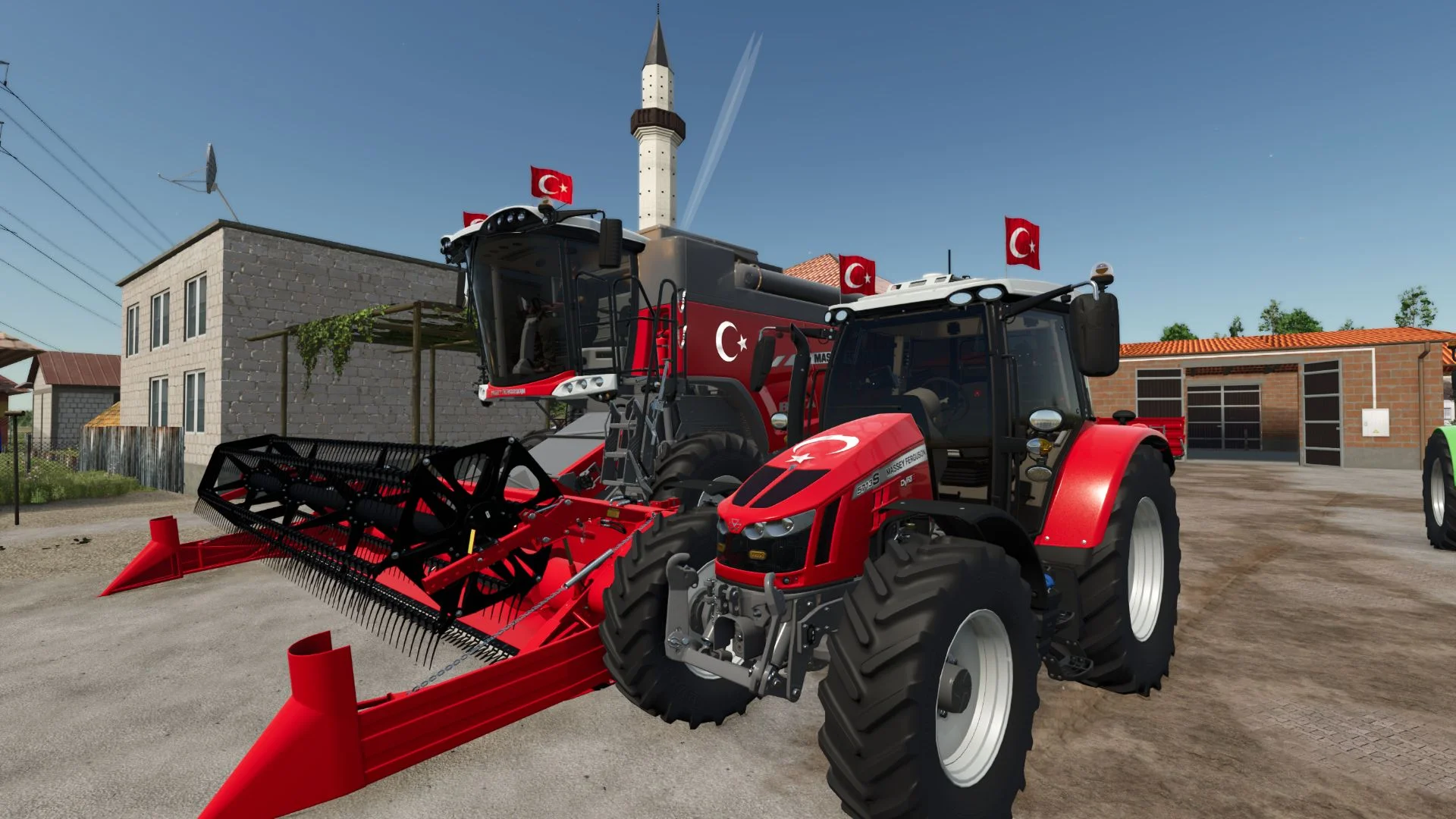 FS25 Massey Ferguson Beta 7360  v1.1 Harvesters Mod FS25 Mod Free Download