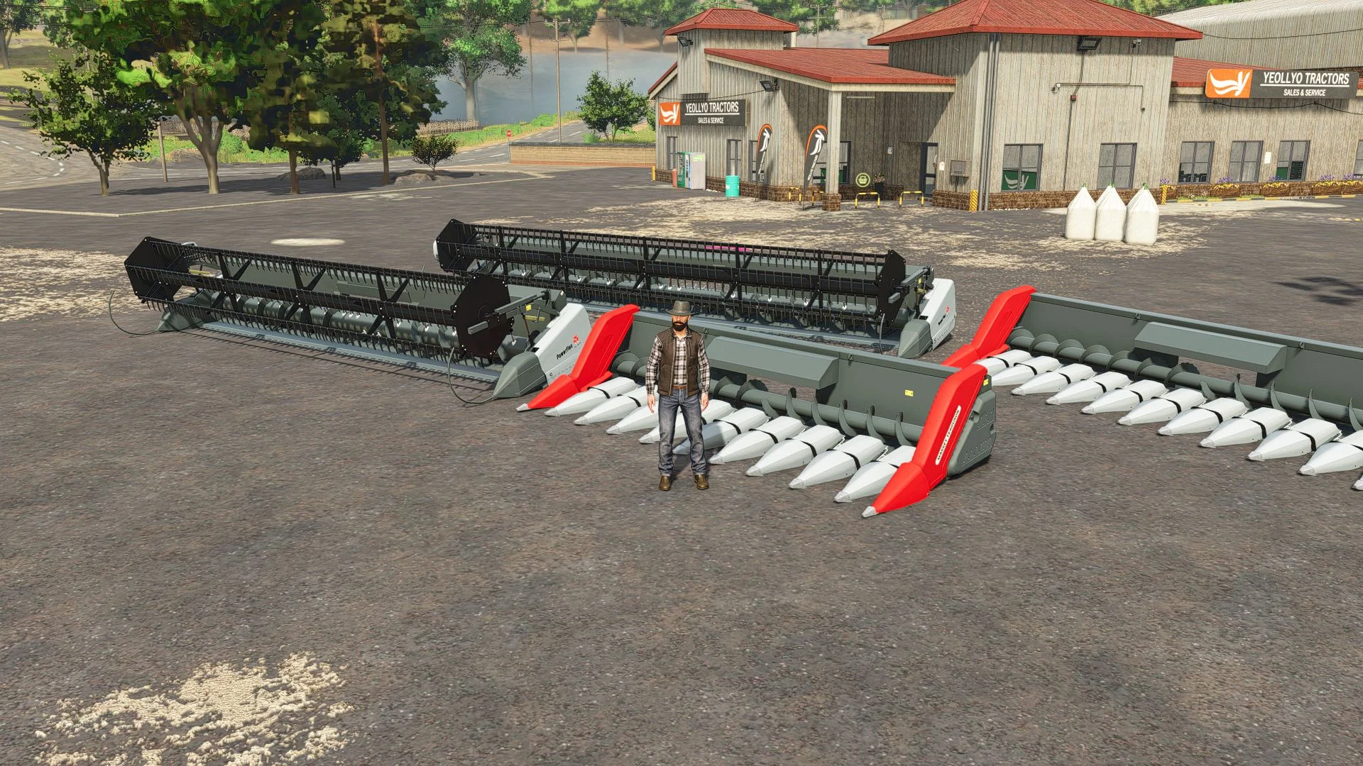 FS25 Massey Ferguson Plataformas Pack V2.2.2.2 Harvesters Mod FS25 Mod Free Download