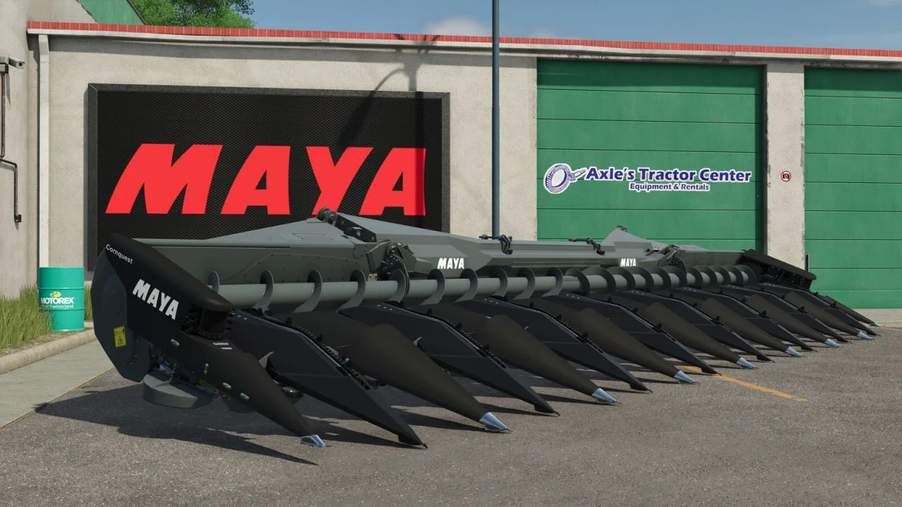 FS25 MAYA Cornquest 16R30FC V1.0 Harvesters Mod FS25 Mod Free Download