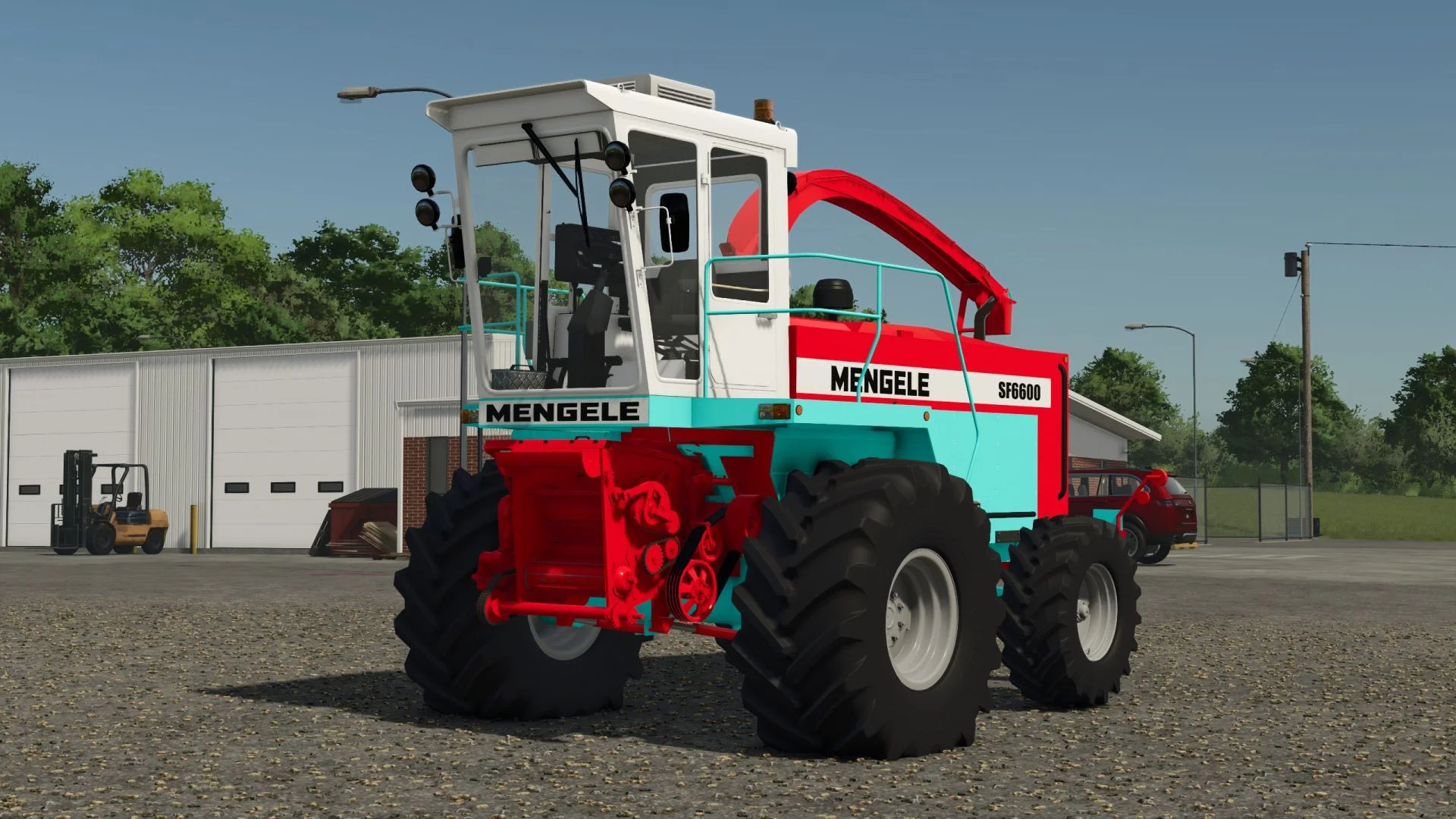 FS25 Mengele SF6600 v1.0.0.1 Harvesters Mod FS25 Mod Free Download