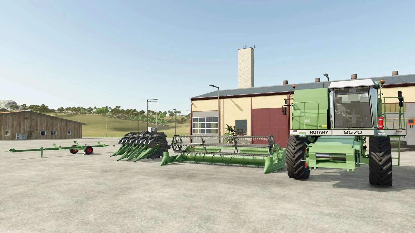 FS25 MF Fendt 8570 Pack v1.0 Harvesters Mod FS25 Mod Free Download