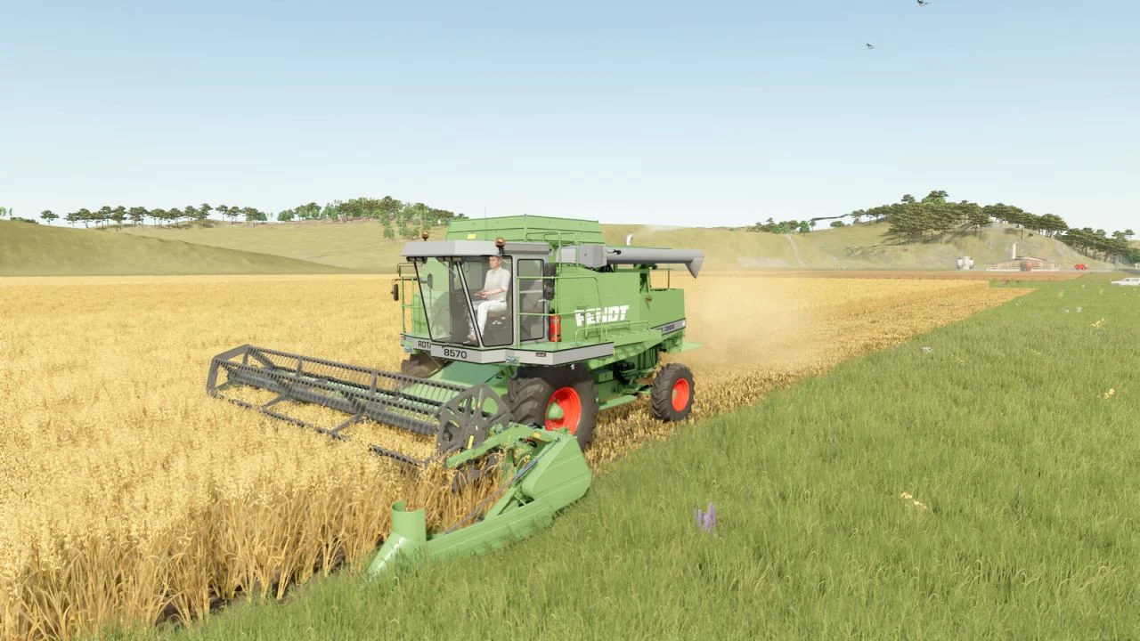FS25 MF Fendt 8570 Pack V1.1 Harvesters Mod FS25 Mod Free Download