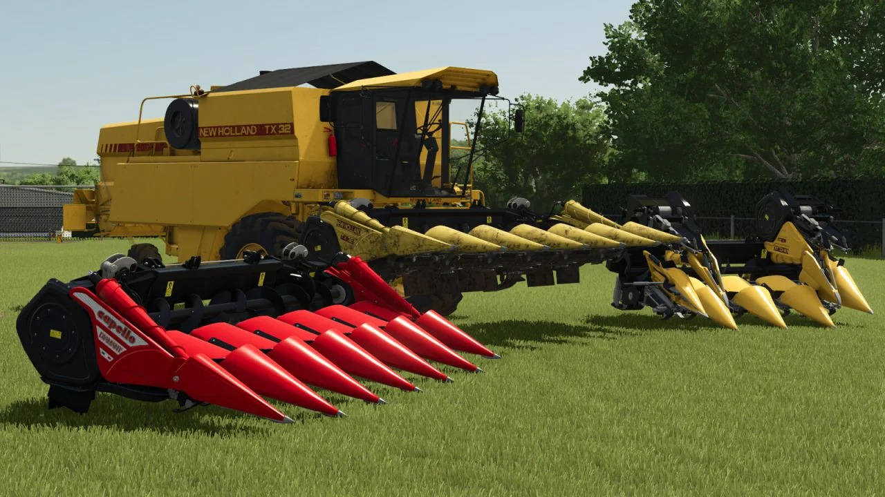 FS25 Multi-Brand Corn Header V1.0 Harvesters Mod FS25 Mod Free Download