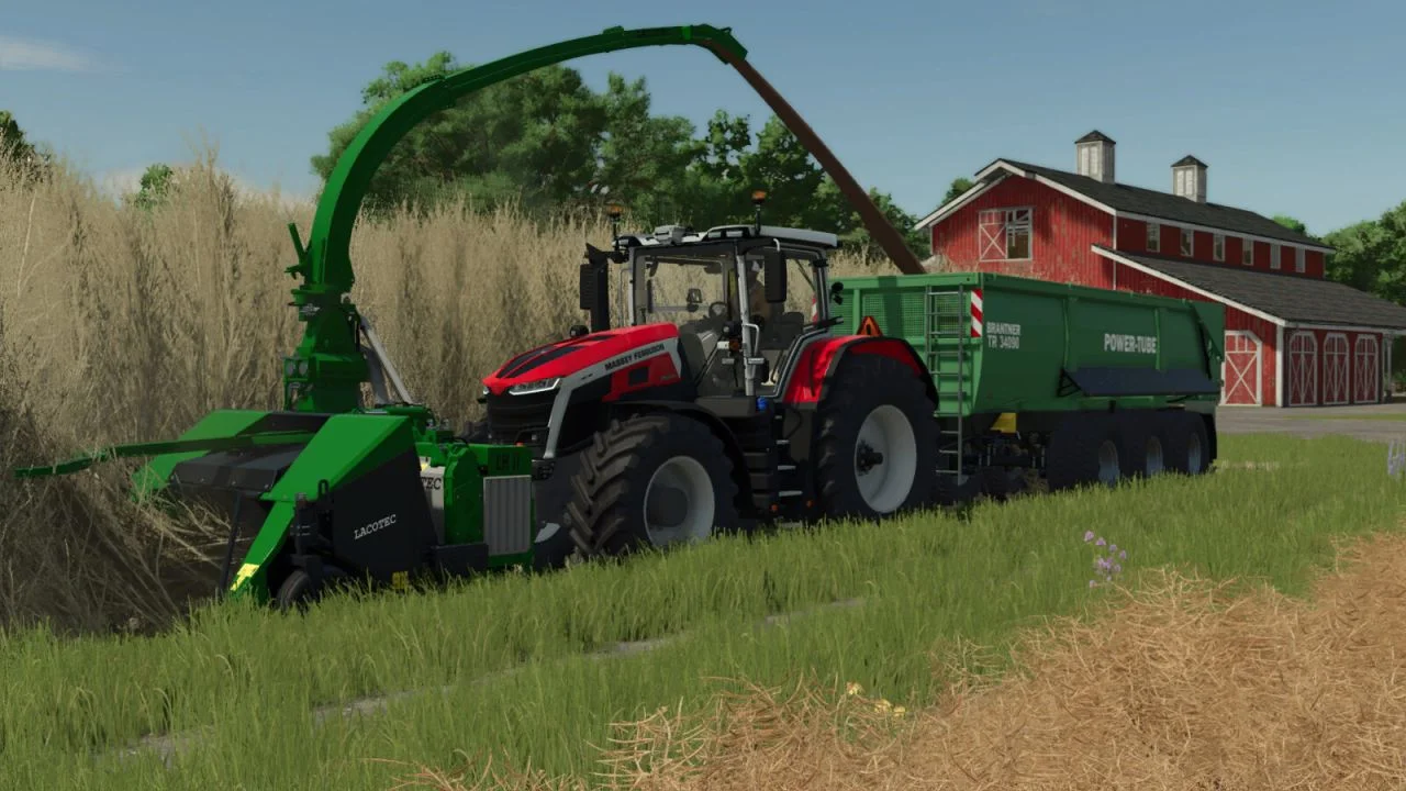 FS25 New Holland 130FB Universal V1.0 Harvesters Mod FS25 Mod Free Download