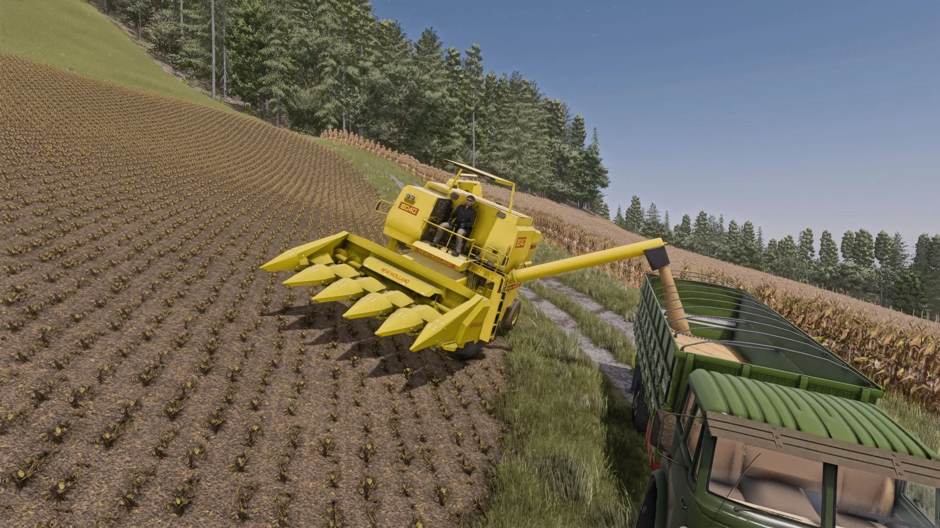 FS25 New Holland 8040 V1.0 Harvesters Mod FS25 Mod Free Download
