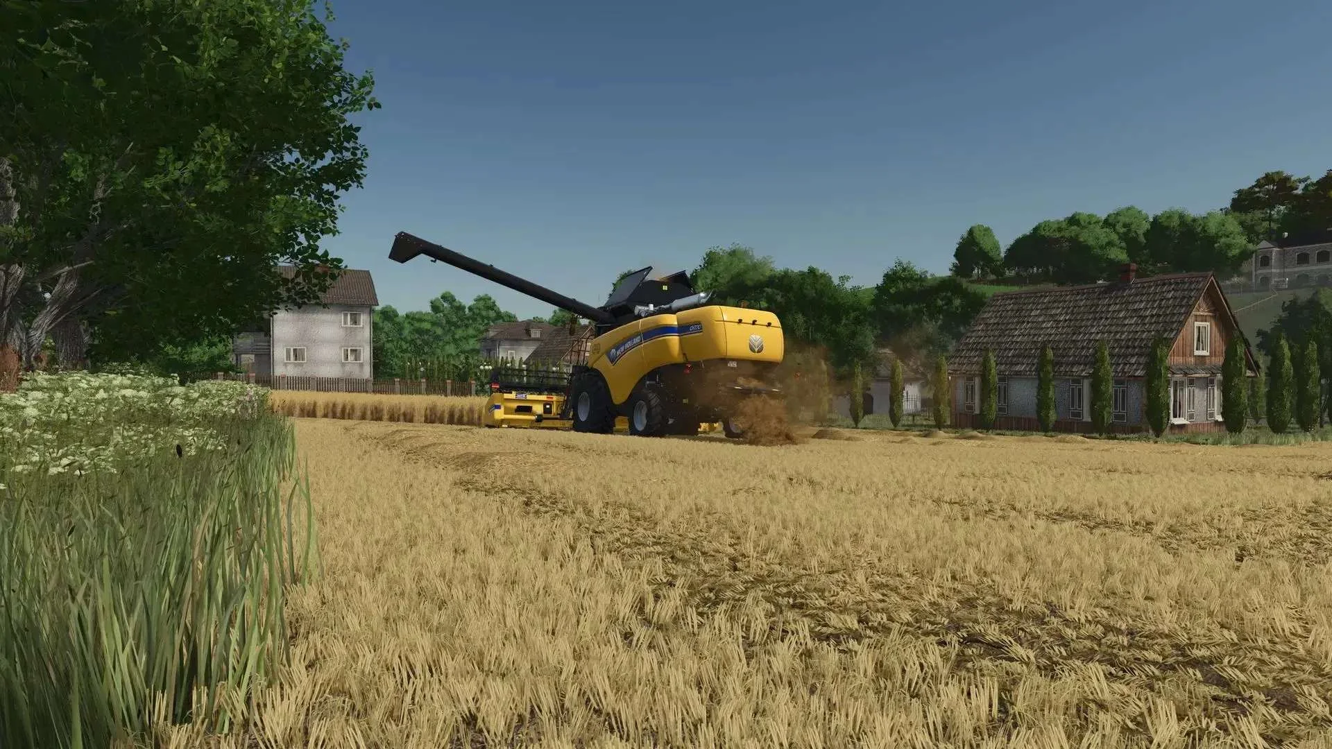FS25 New Holland CH 7.70 Series Pack v1.0 Harvesters Mod FS25 Mod Free Download