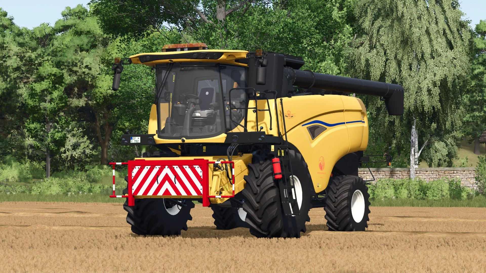 FS25 New Holland CH V1.0 Harvesters Mod FS25 Mod Free Download