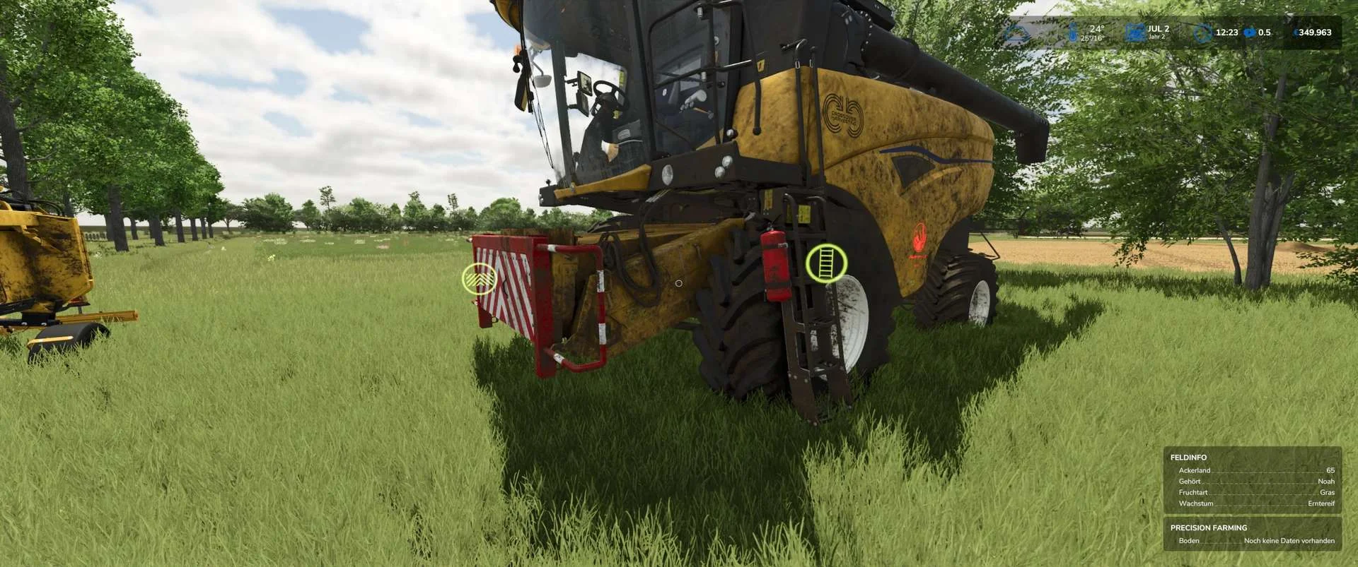 FS25 New Holland CH v2.3 Harvesters Mod FS25 Mod Free Download