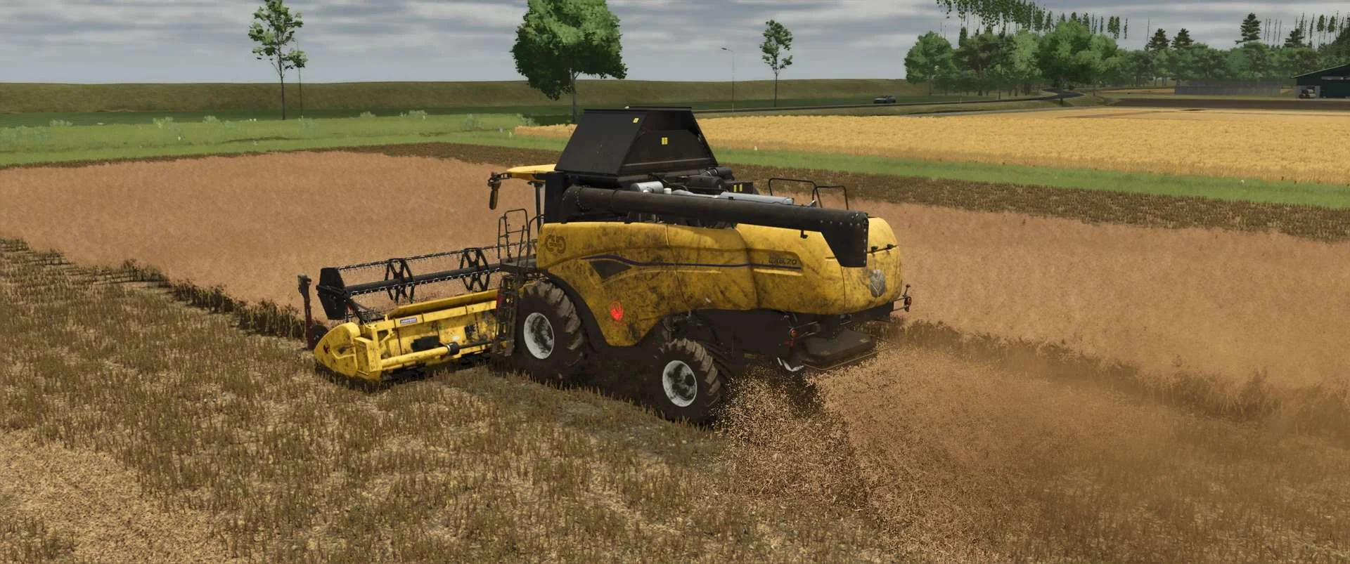 FS25 New Holland CH v2.5.5 Harvesters Mod FS25 Mod Free Download