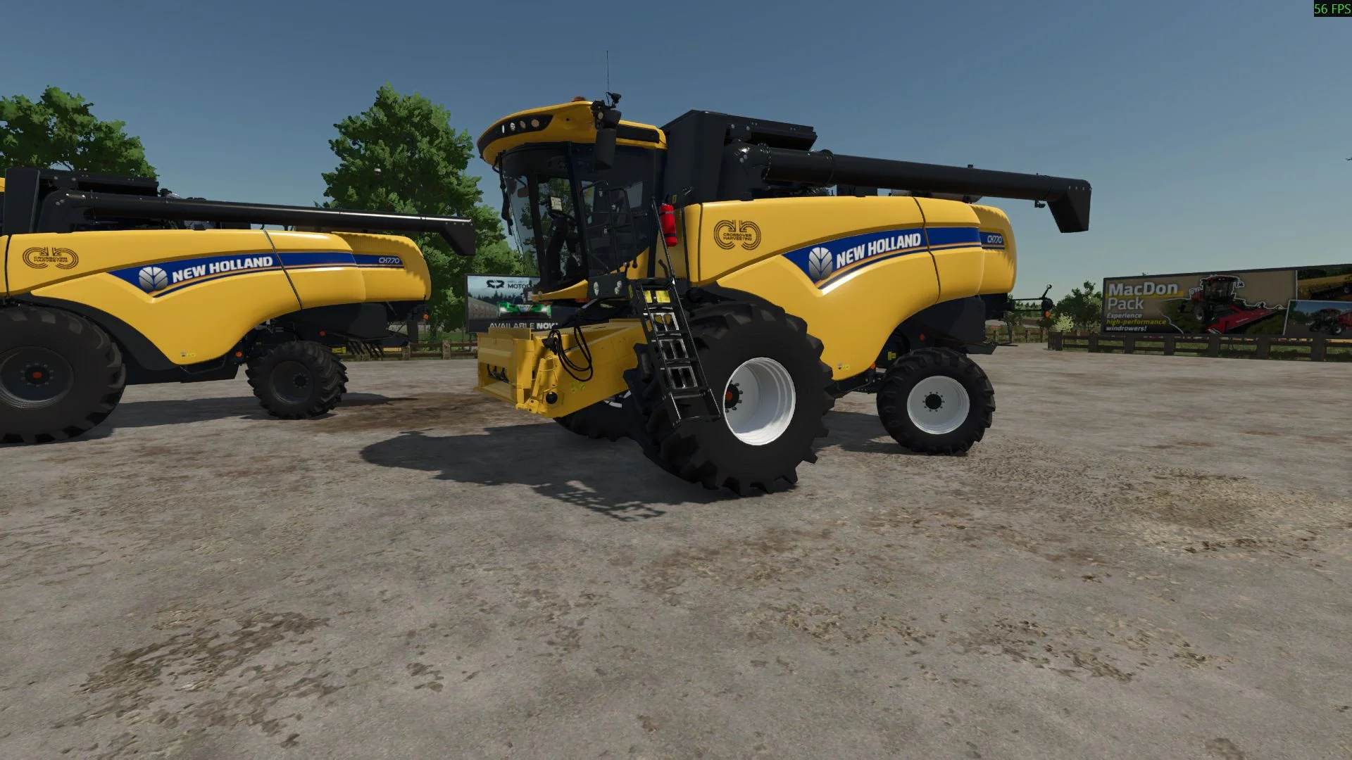 FS25 New Holland CH7 Edit V1.0.0.1 Harvesters Mod FS25 Mod Free Download