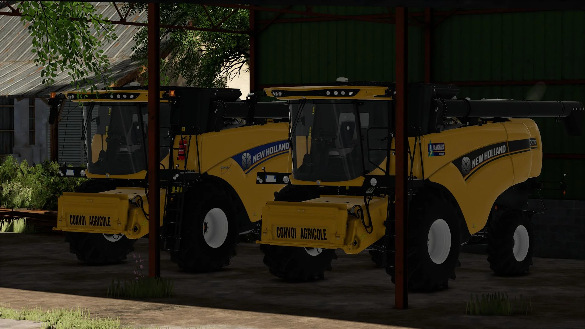 FS25 New Holland Convoy Pack V1.0 Harvesters Mod FS25 Mod Free Download