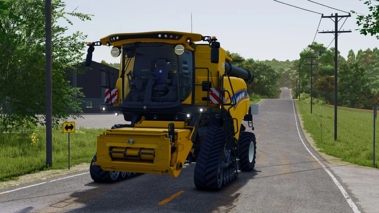 FS25 New Holland CR 10.90 Edit V1.0 Harvesters Mod FS25 Mod Free Download