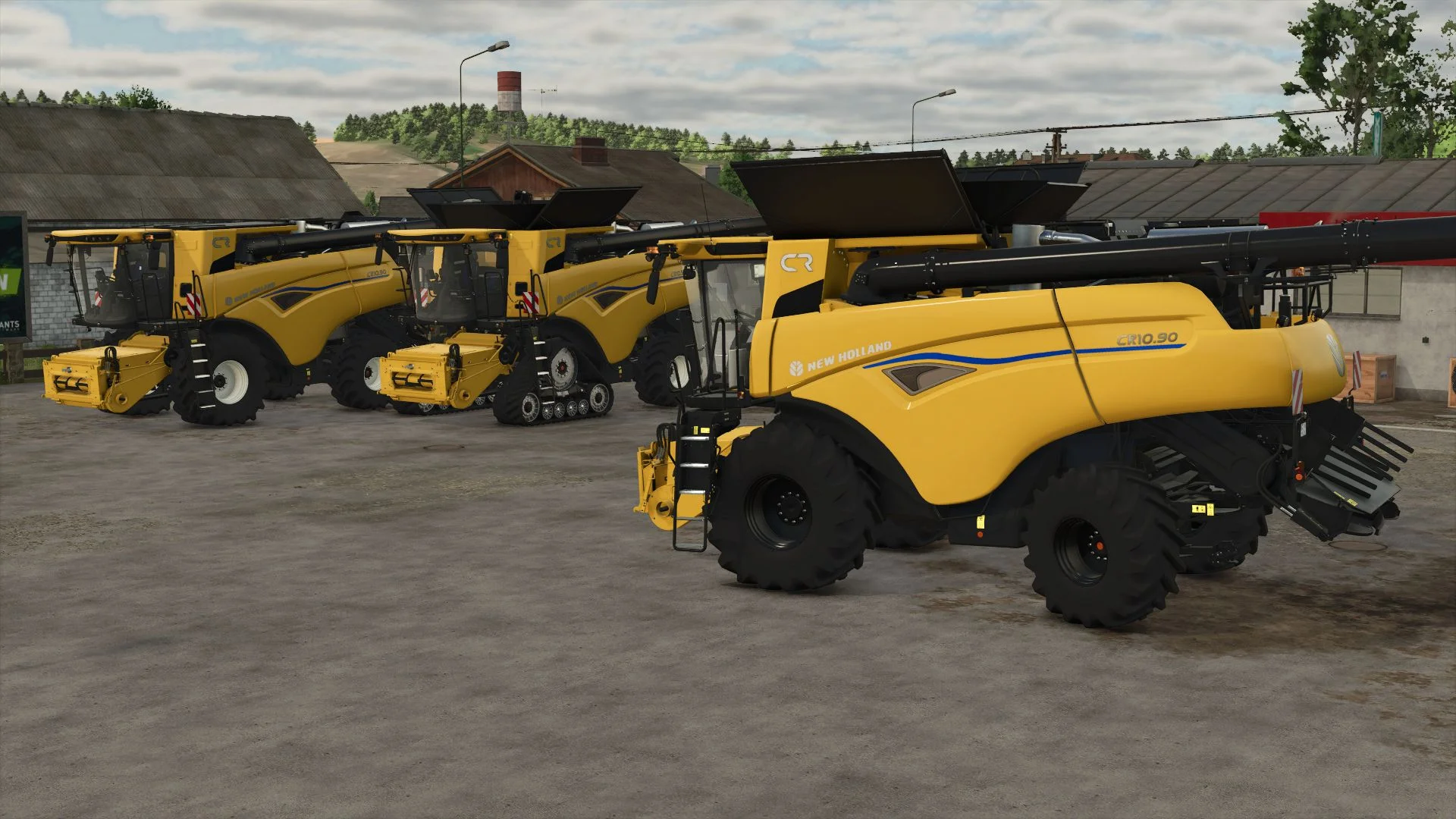 FS25 New Holland CR 10.90 MY2024 V1.0 Harvesters Mod FS25 Mod Free Download