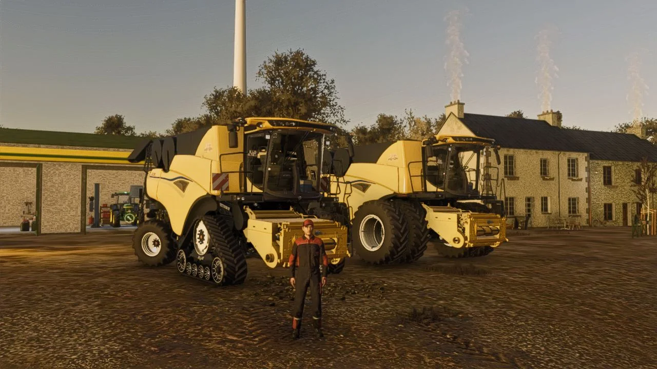 FS25 New Holland CR 10.90 (special edition) V1.0 Harvesters Mod FS25 Mod Free Download
