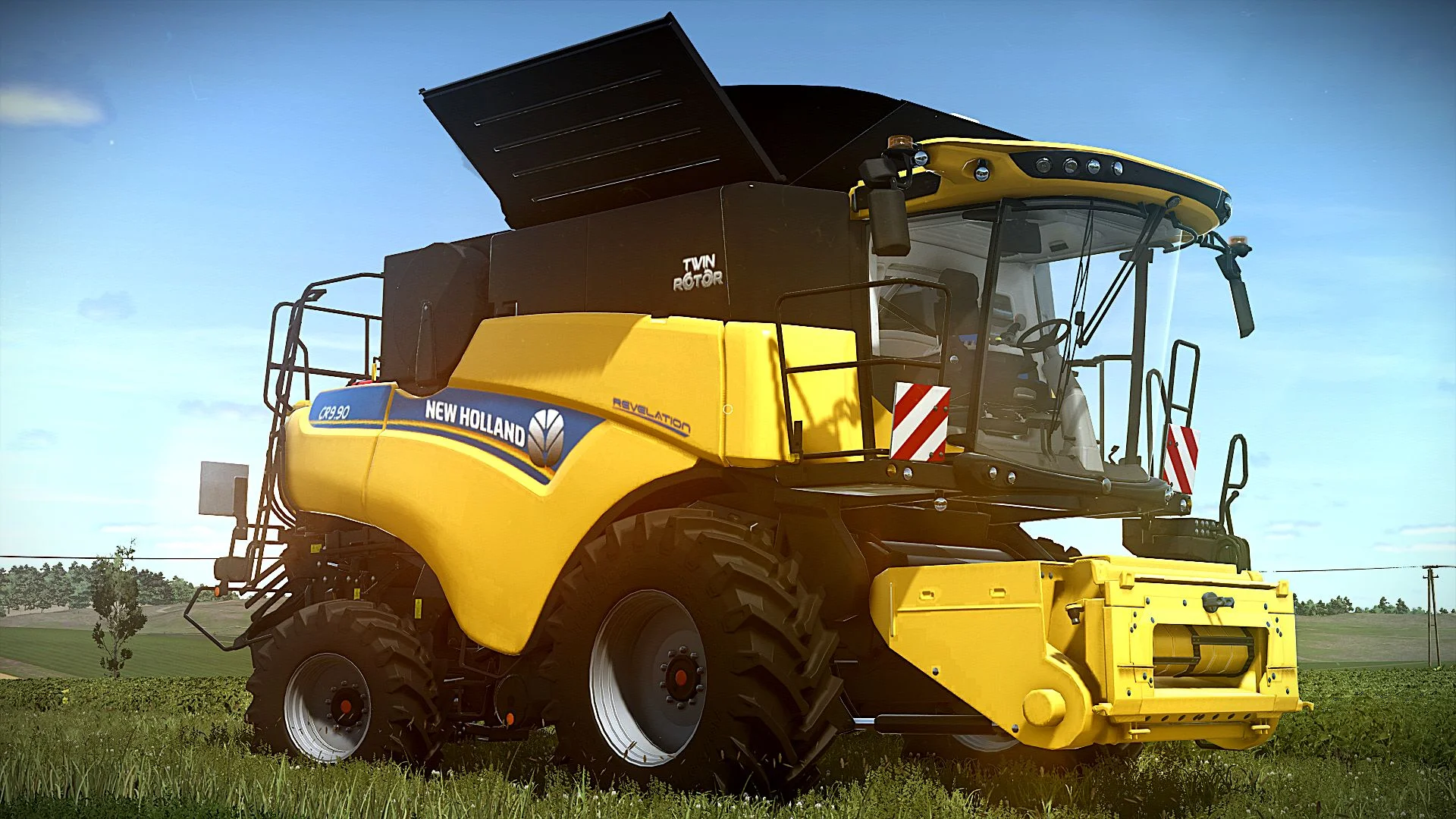 FS25 New Holland CR 9.90 V1.0 Harvesters Mod FS25 Mod Free Download