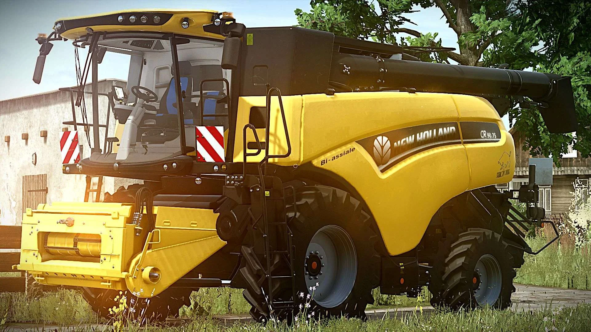 FS25 New Holland CR 9.90 v1.1 Harvesters Mod FS25 Mod Free Download