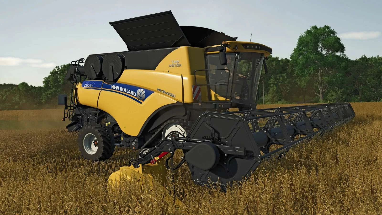 FS25 New Holland CR10.90 v1.0 Harvesters Mod FS25 Mod Free Download