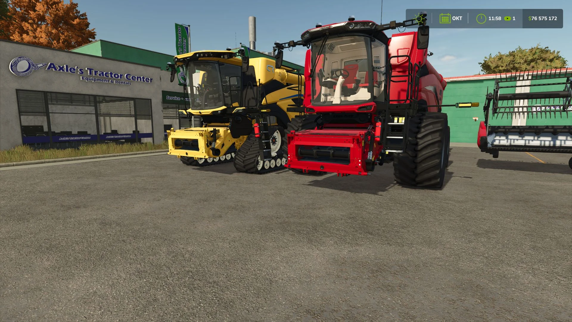 FS25 New Holland CR11 / Case IH AF 11 V1.0 Harvesters Mod FS25 Mod Free Download