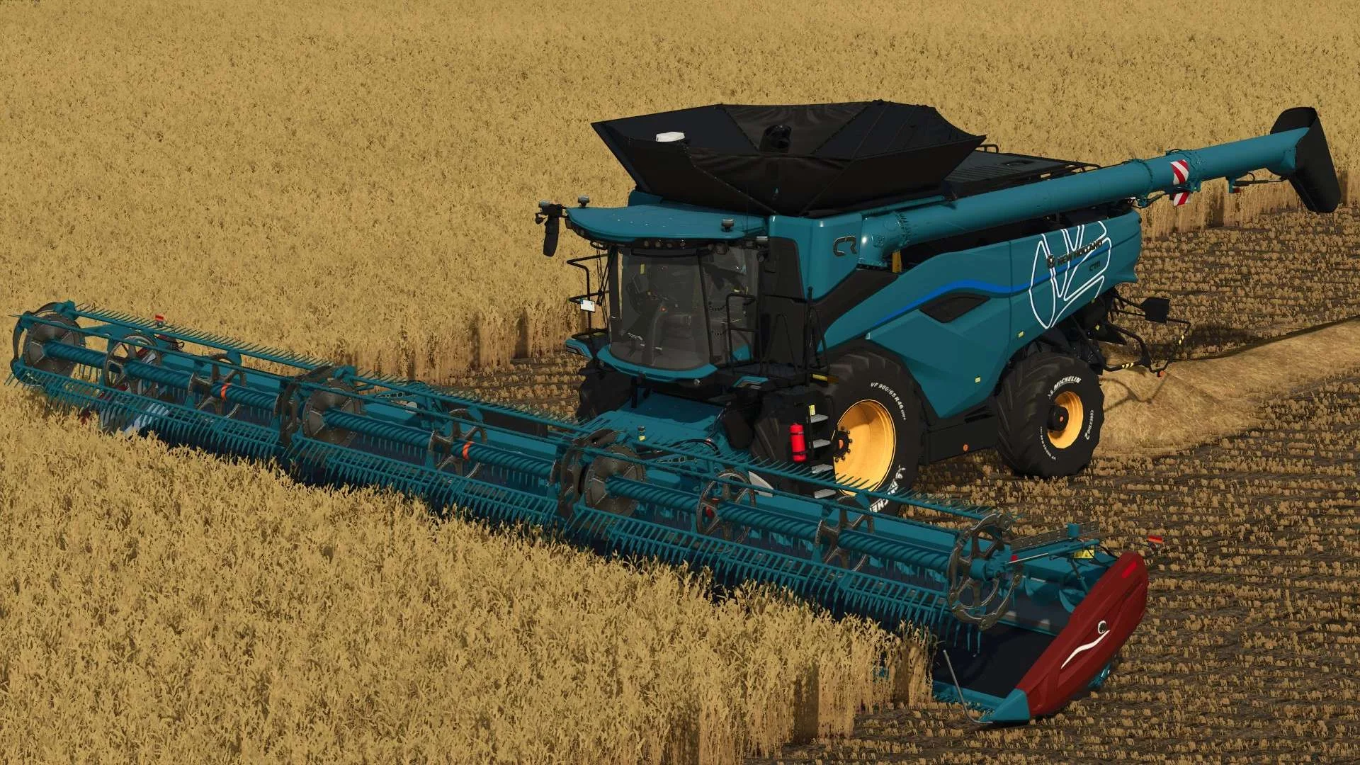 FS25 New Holland CR11 & Case IH AF11 v1.0 Harvesters Mod FS25 Mod Free Download