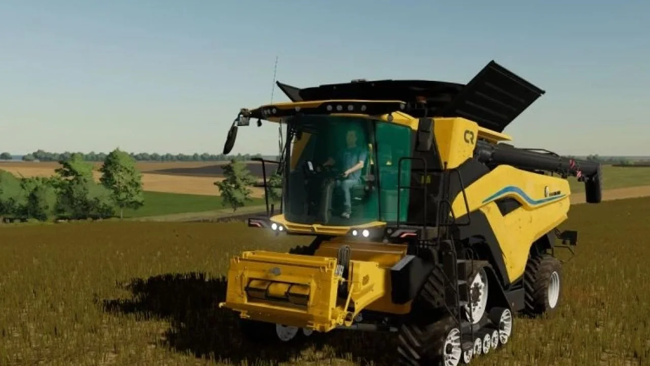 FS25 New Holland CR11 Edit V1.0 Harvesters Mod FS25 Mod Free Download