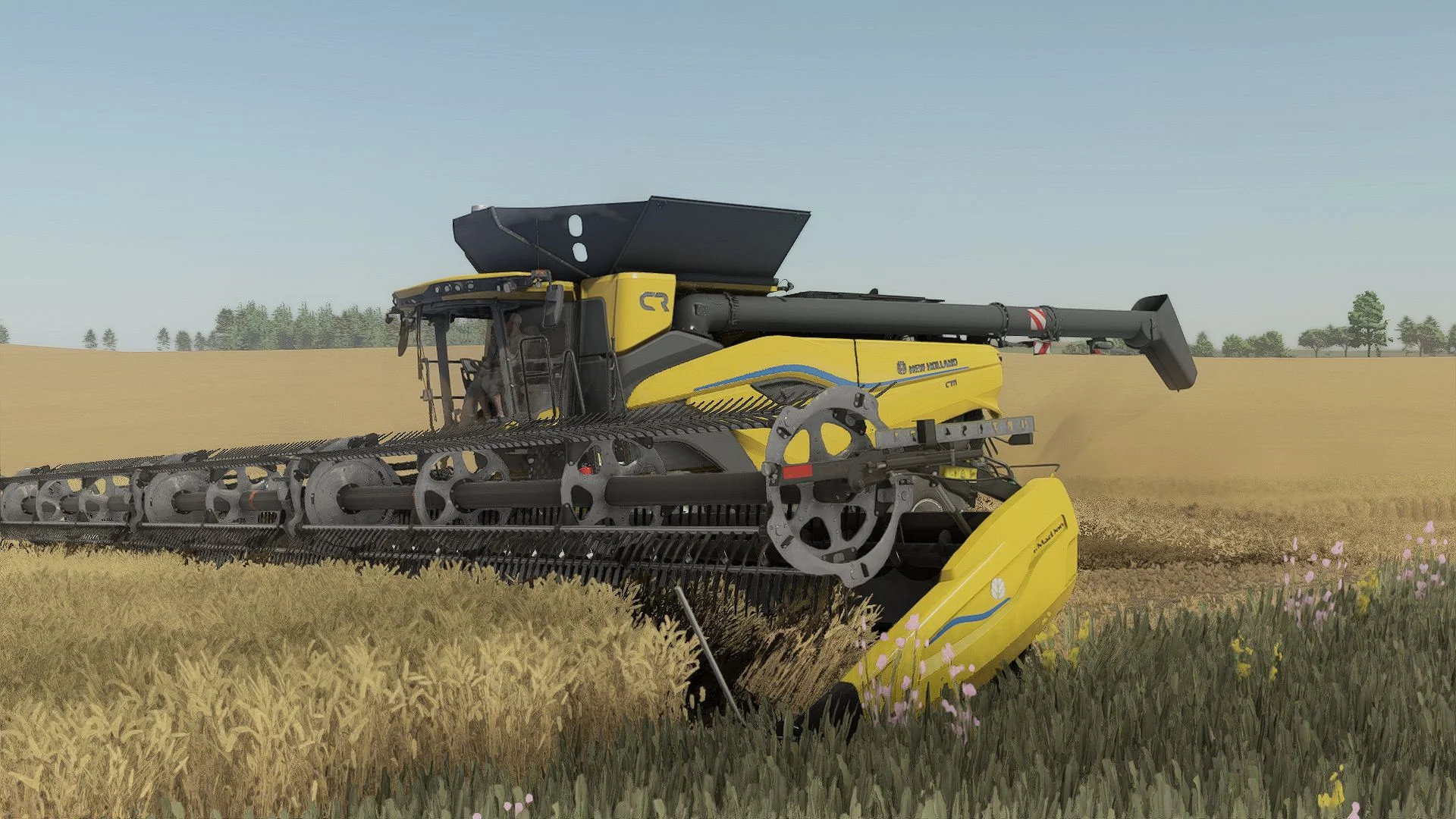 FS25 New Holland CR11 EU V1.0 Harvesters Mod FS25 Mod Free Download