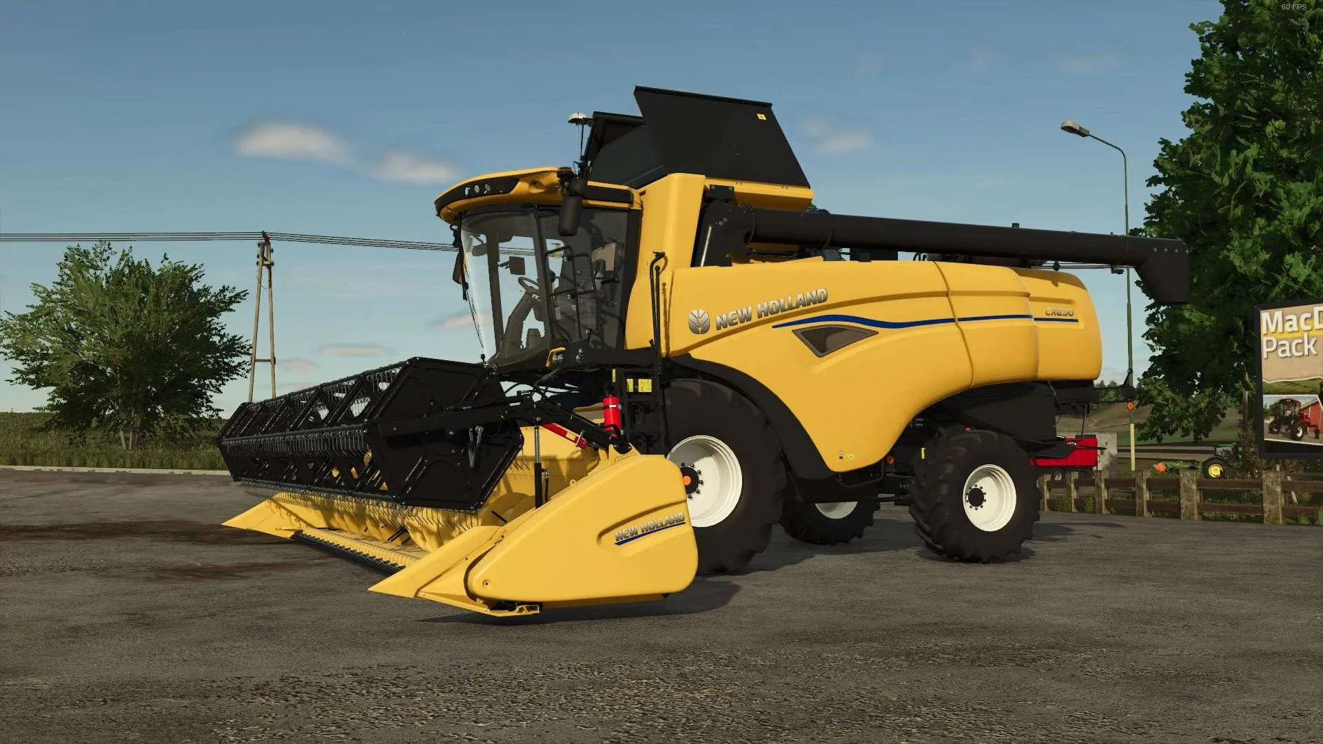 FS25 New Holland CX 5/6 Pack 2025 v1.0.0.1 Harvesters Mod FS25 Mod Free Download