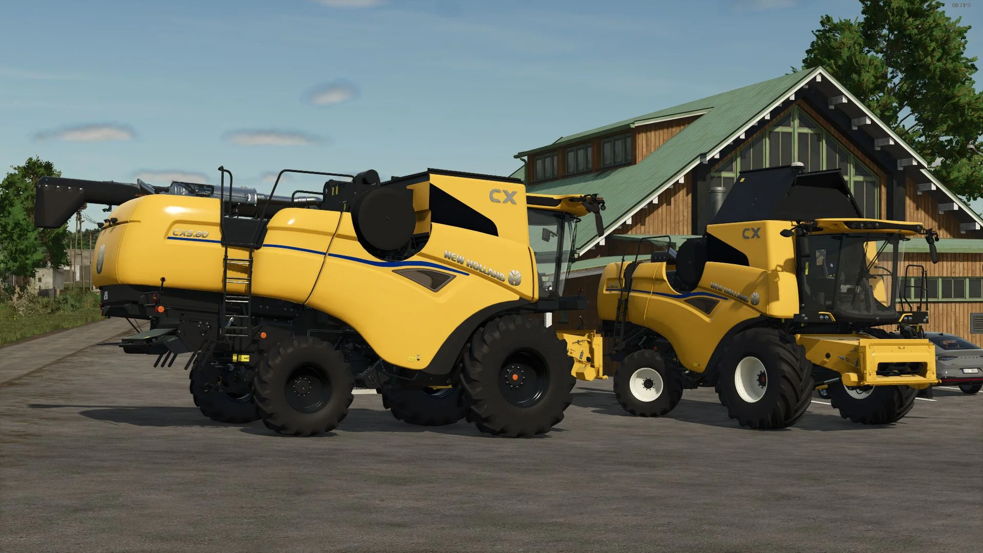 FS25 New Holland CX 5/6 Pack 2025 V1.0 Harvesters Mod FS25 Mod Free Download