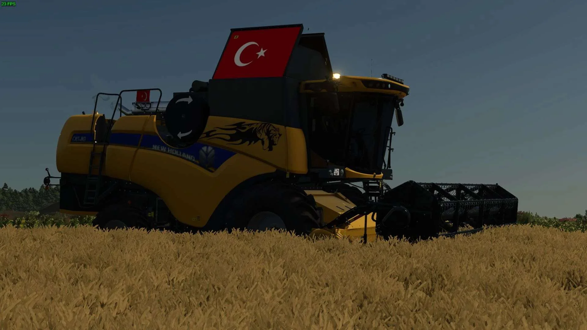 FS25 New Holland CX 5.80 Edited V1.0 Harvesters Mod FS25 Mod Free Download