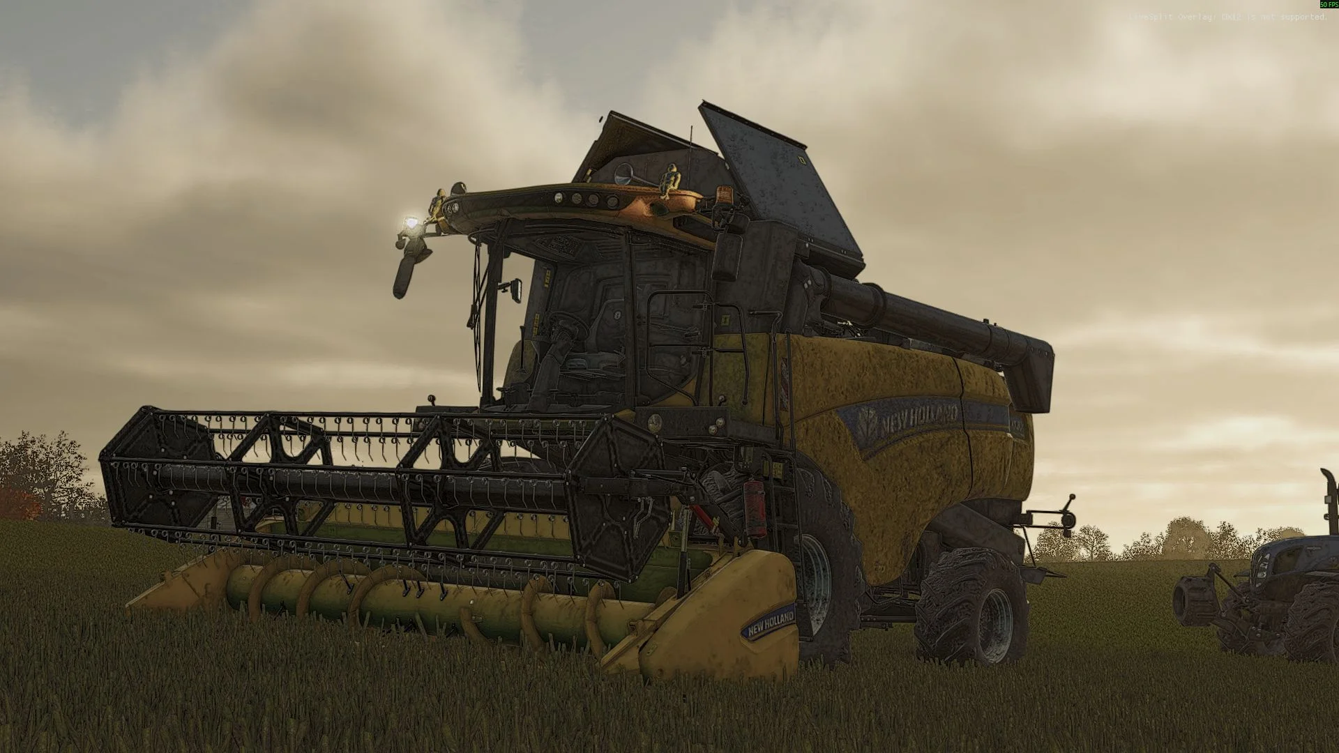FS25 New Holland CX 5.80 Edit V1.0 Harvesters Mod FS25 Mod Free Download