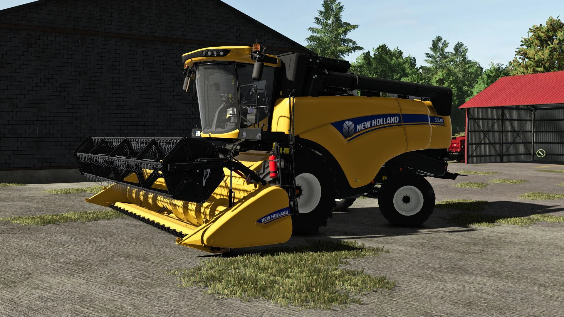 FS25 New Holland CX 5.80 V1.0.0.2 Harvesters Mod FS25 Mod Free Download