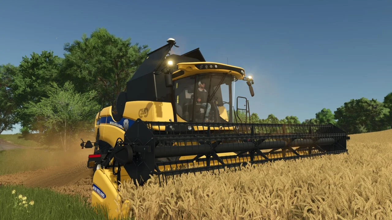 FS25 New Holland CX 5.80 V1.0 Harvesters Mod FS25 Mod Free Download