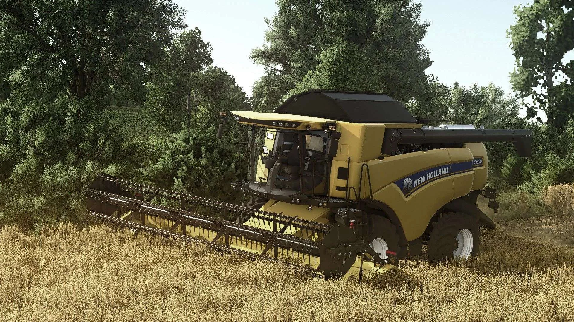 FS25 New Holland CX 8.70 – 8.90 v1.0.0.4 Harvesters Mod FS25 Mod Free Download