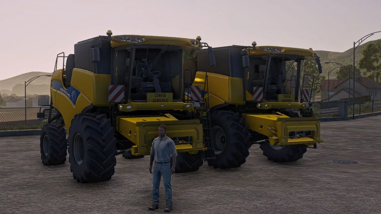FS25 New Holland CX 8080 V1.0 Harvesters Mod FS25 Mod Free Download