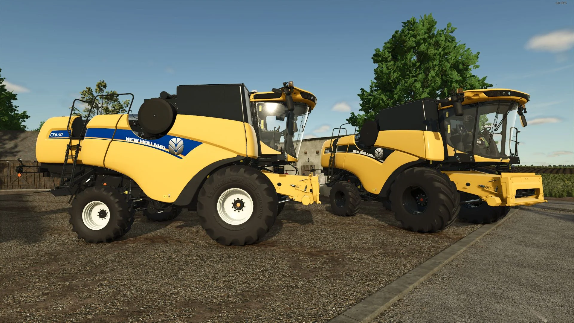 FS25 New Holland CX6 Pack v1.0 Harvesters Mod FS25 Mod Free Download