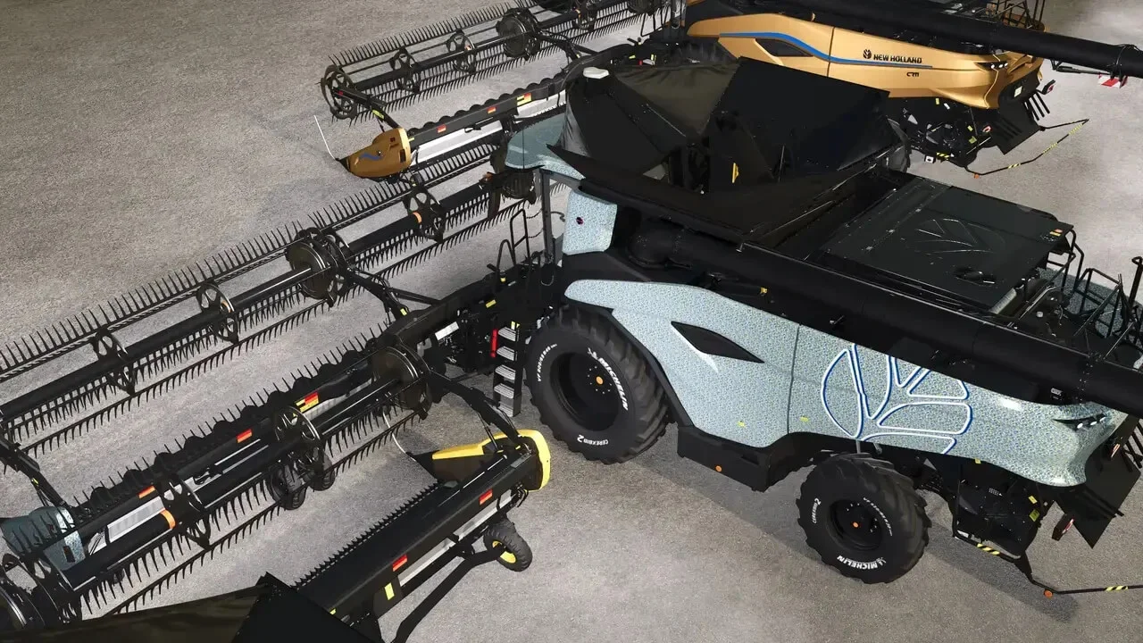 FS25 New Holland Drescherpack v1.0 Harvesters Mod FS25 Mod Free Download