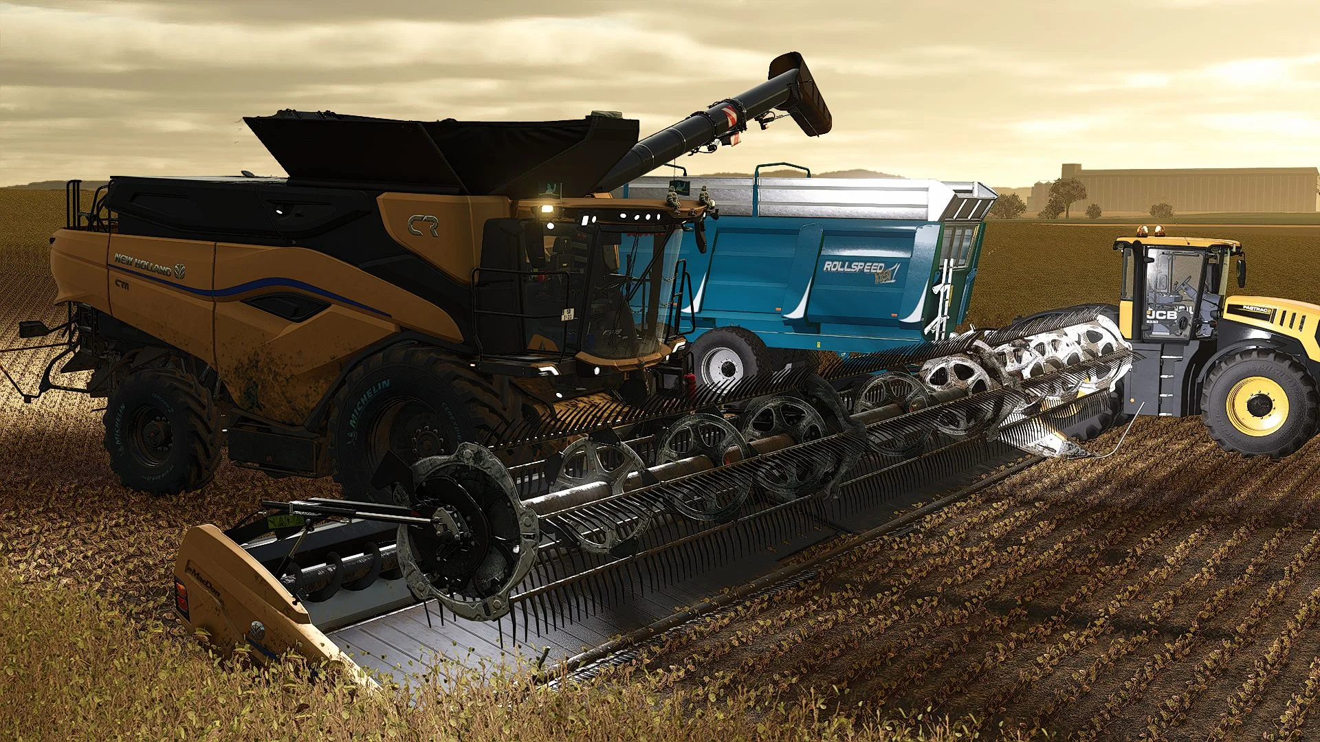 FS25 New Holland Gold Pack V1.0 Harvesters Mod FS25 Mod Free Download