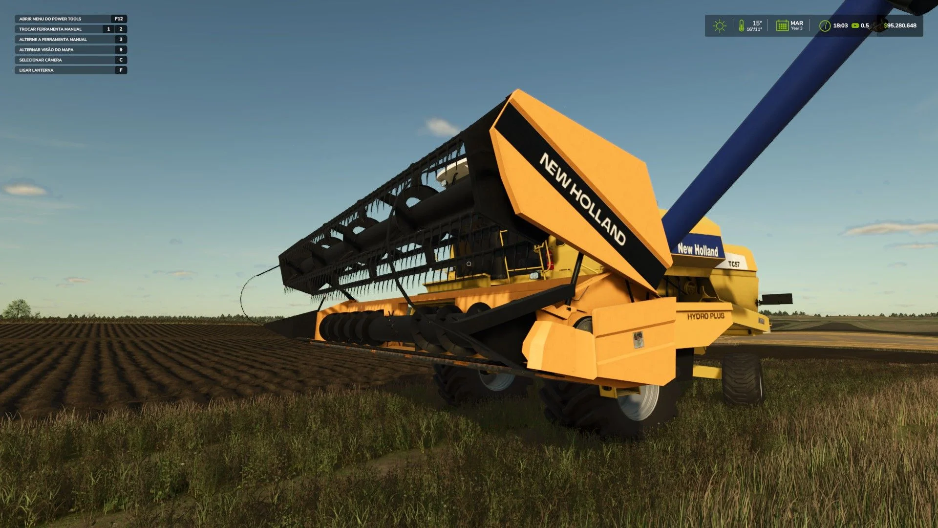 FS25 New Holland SUPERFLEX 23 V1.0 Harvesters Mod FS25 Mod Free Download