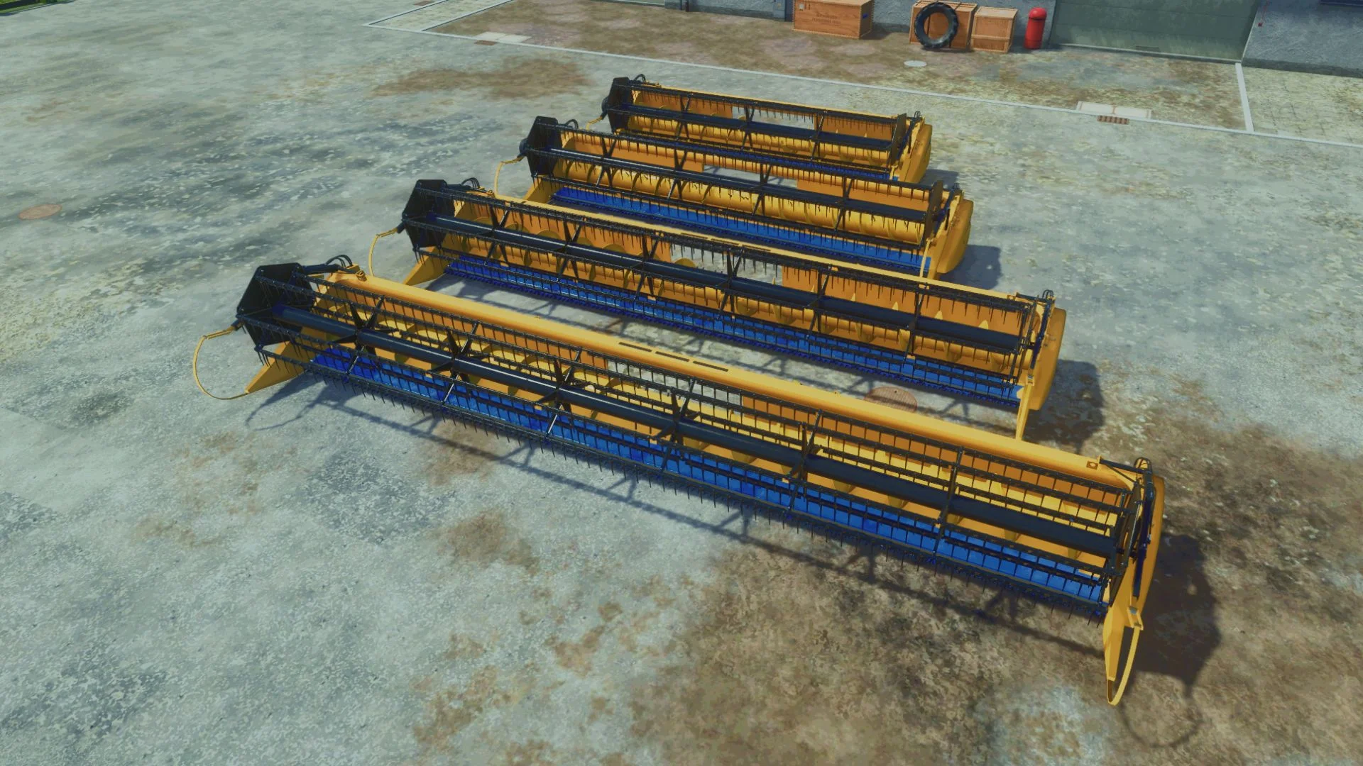 FS25 New Holland Superflex Old Series V1.0 Harvesters Mod FS25 Mod Free Download
