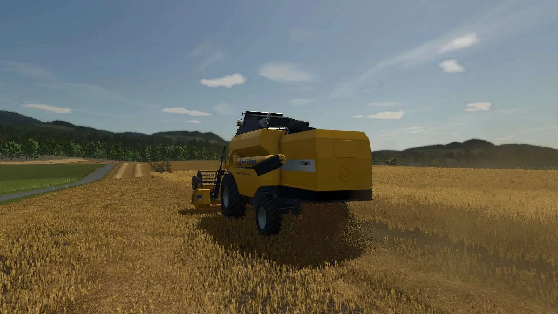 FS25 New Holland TC 5000 Series v1.0.0.1 Harvesters Mod FS25 Mod Free Download